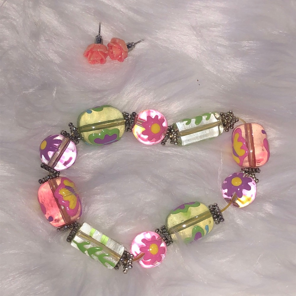 Cute little flower set for little girls